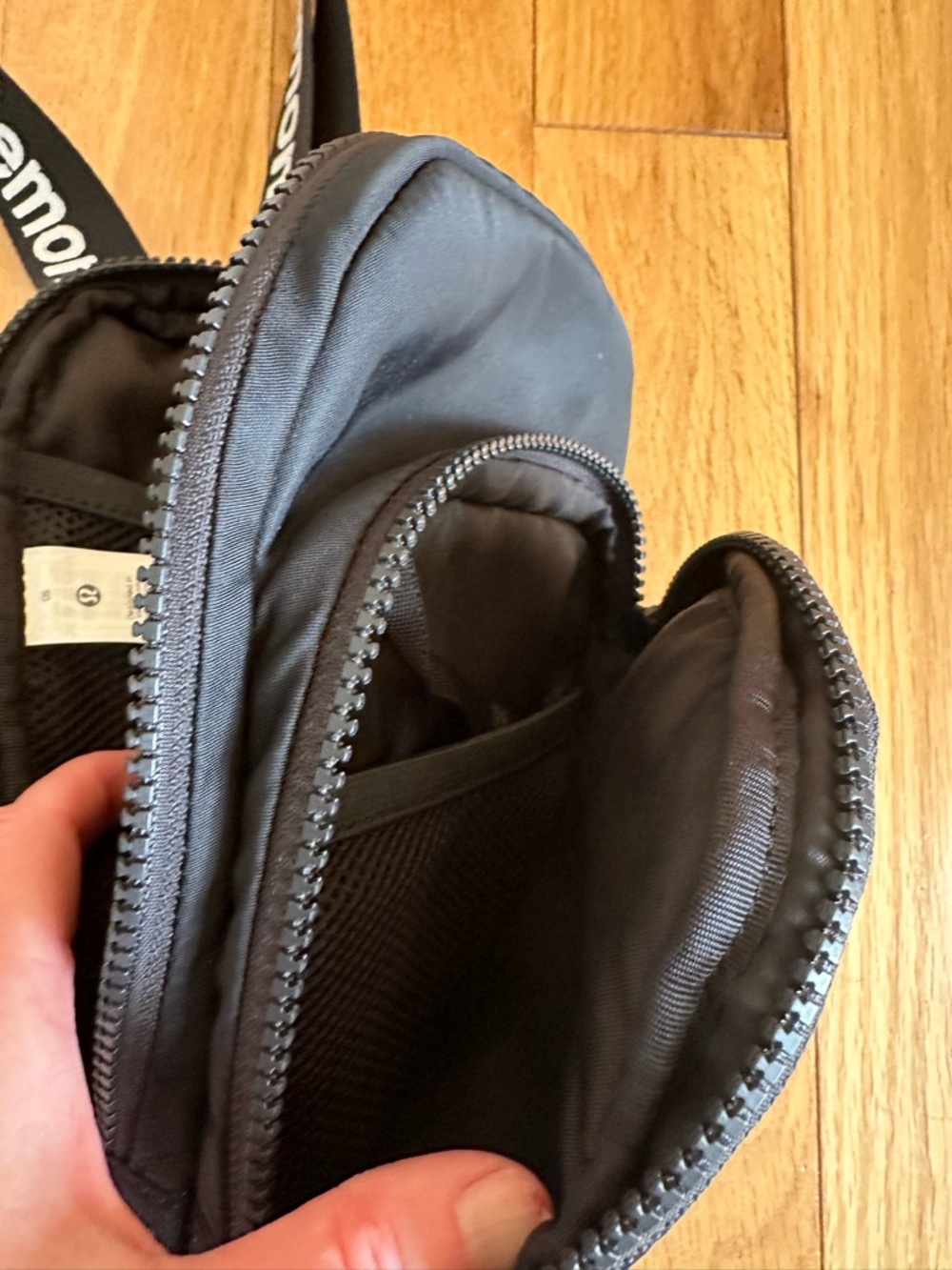 lululemon athletica Black Mini Crossbody Bag - Picture 5 of 5
